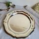 Round Serving Dish in silver-plated metal Quist Alpacca