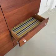 Buffet en teck par Pierre Guariche pour Meurop, 1961
