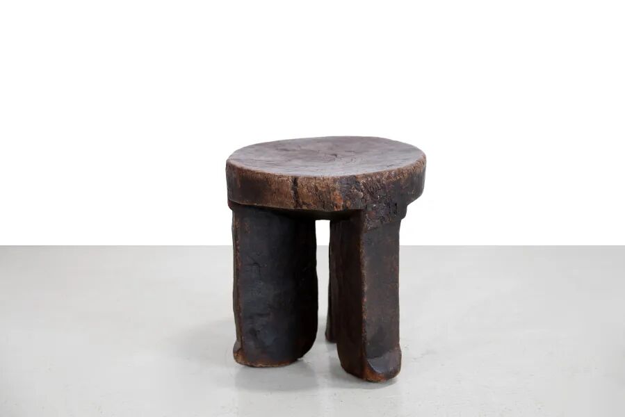 Antique African tribal stool from Tanzania