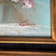 Tableau: oil on canvas - still life with flowers
