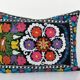 Vintage embroidered cushion cover 76x61 cm