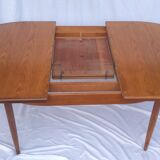 Table with an extension cord