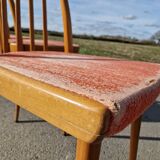 Set of 4 chairs by Antoine Suman
