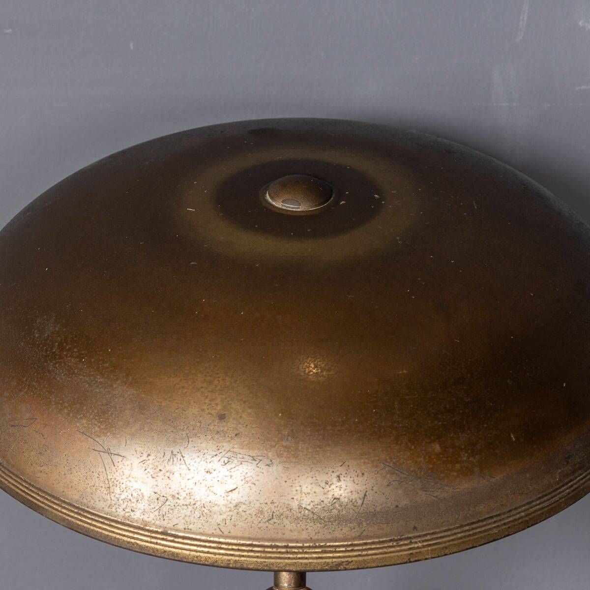 20thc bronze adjustable table lamp attributed to giovanni michelucci c.1945