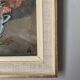Acrylic painting on cardboard still life bohemian countryside decoration
