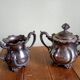 Art nouveau - Service café ou thé "W"- métal argenté - Allemagne