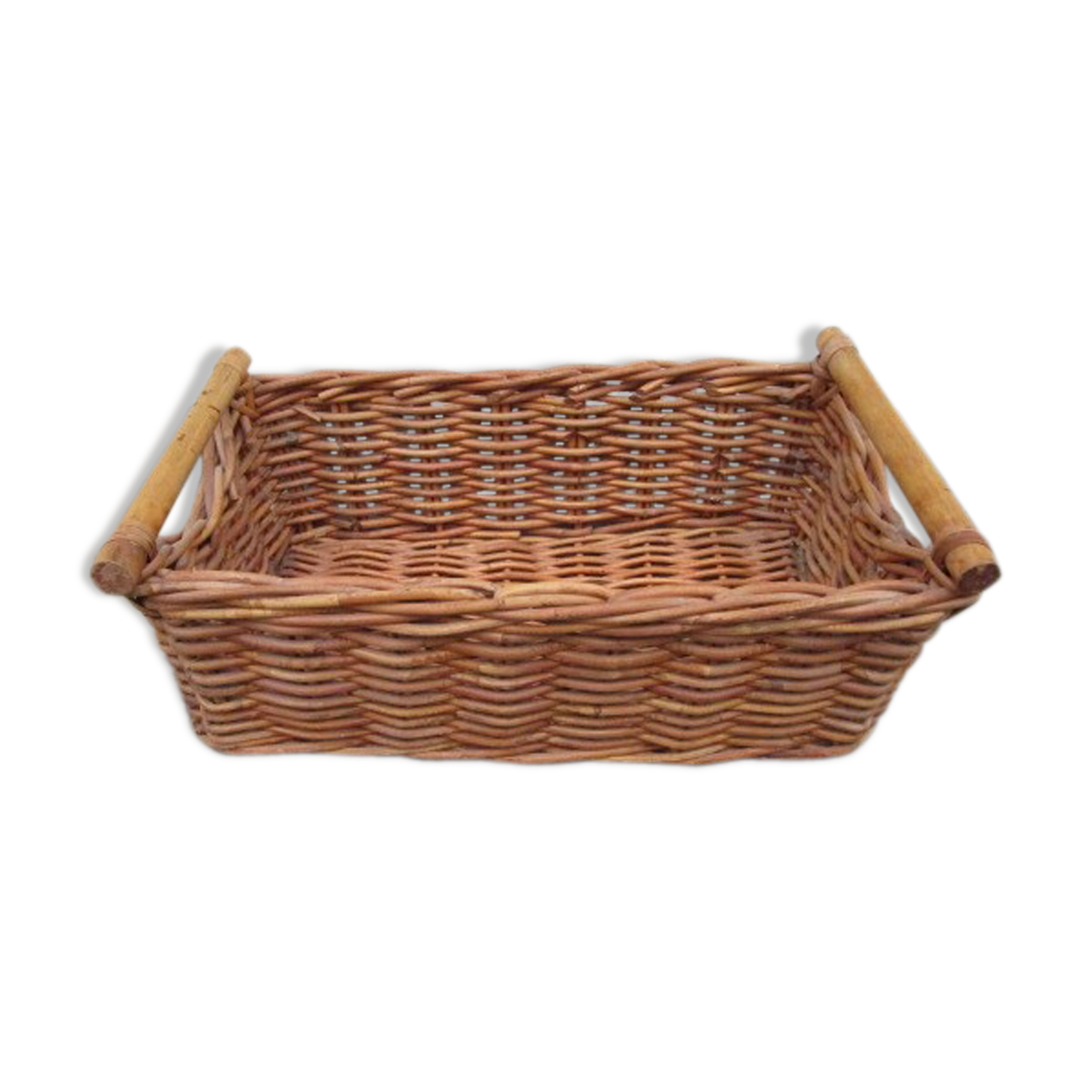 Old wicker basket