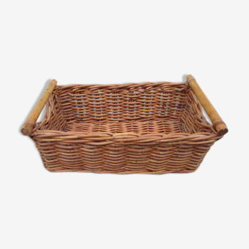 Old wicker basket