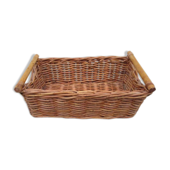 Old wicker basket