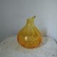 Vase verre années 60 scandinave