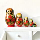 Russian nesting dolls matryoshka