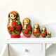 Russian nesting dolls matryoshka