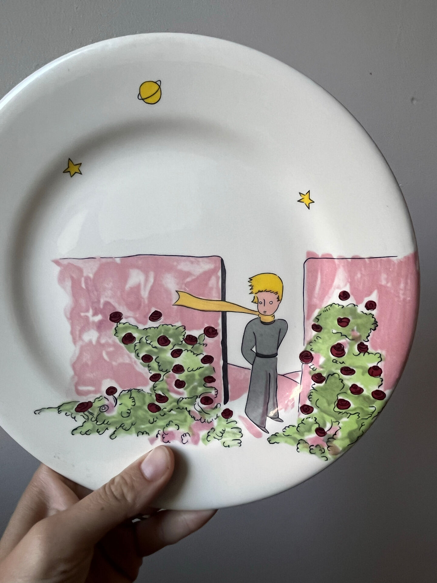 Gien Little Prince plate