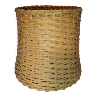 Rattan suspension shade