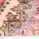 4x6 red turkish vintage rug, 4x6 handmade vintage rug