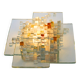 Albano Poli wall lamp for Poliarte in multicoloured Murano glass