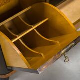 Art Deco Bar Cabinet with Inlays, 1930s