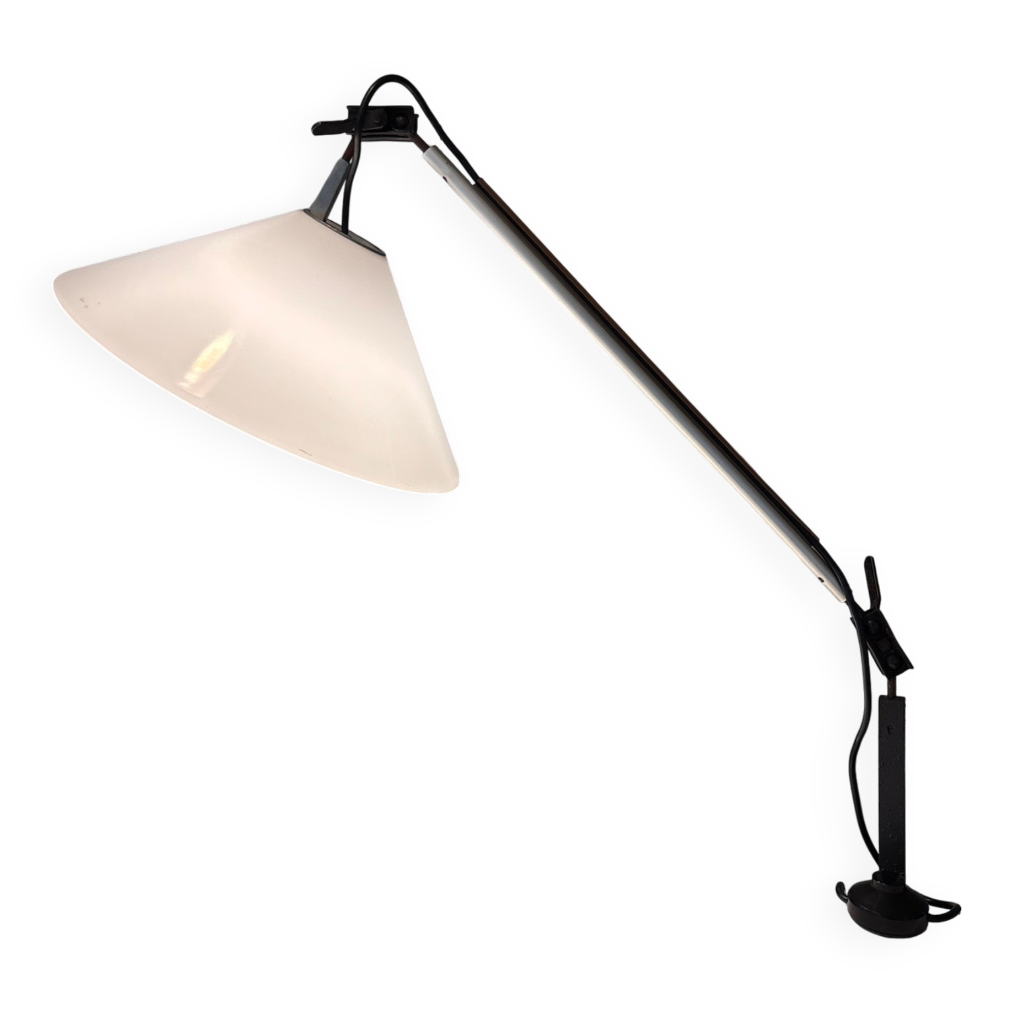 Clamp Lamp Aggregato Enzo Mari and Giancarlo Fassina for Artemide 1974