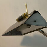 Golden Deknudt floor lamp from the 70s