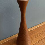 Teak candle stick 1960s