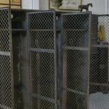 Old patinated Ghent locker room from the 1930s