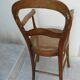 antique caned high chair for children