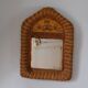 Rattan mirror