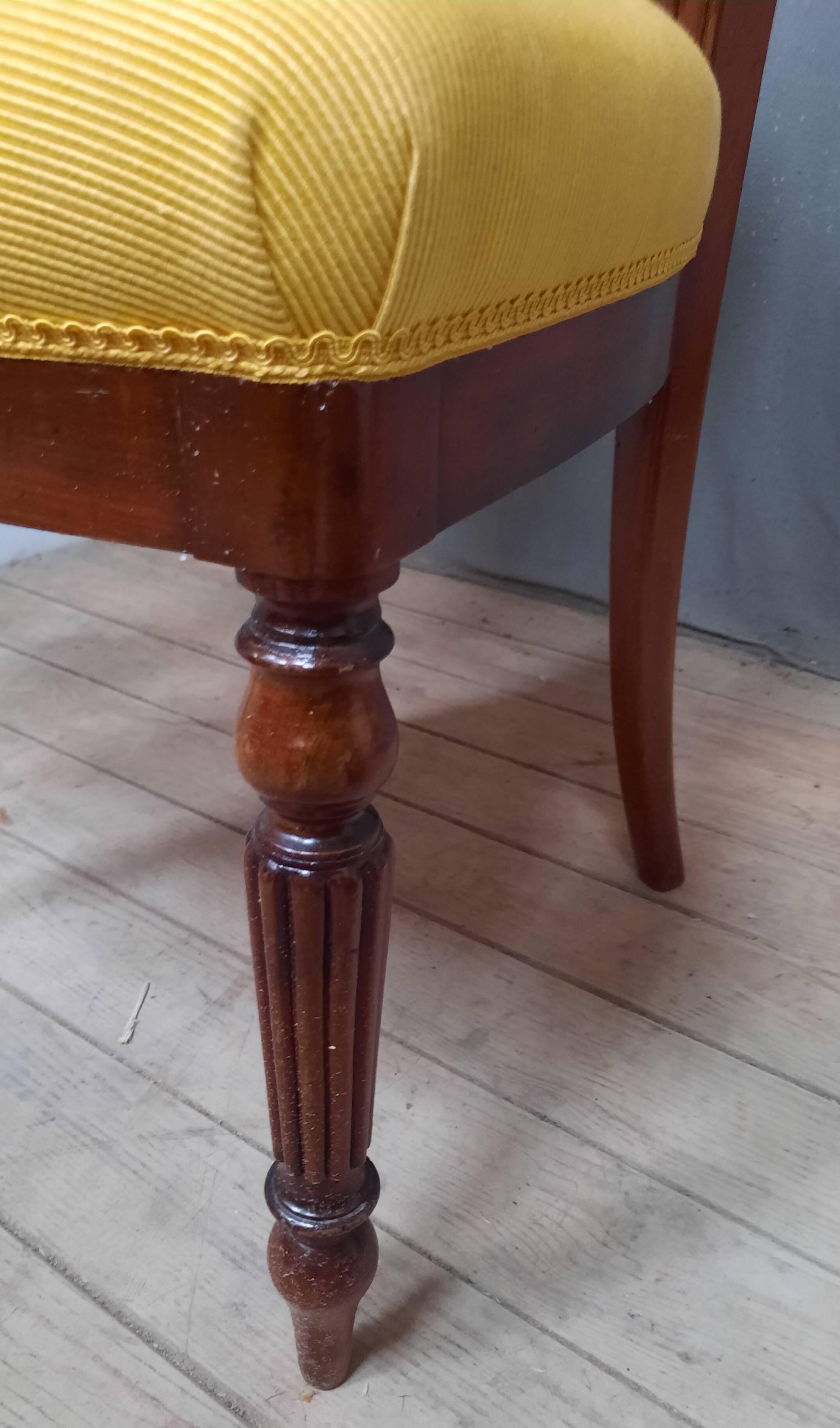 Nineteenth century mahogany chair