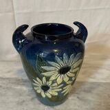 Glazed terracotta vase