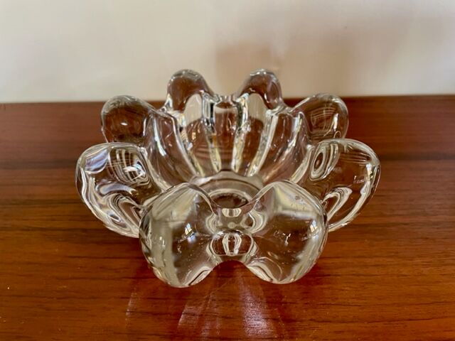 Crystal ashtray pierre d'avesn, 1950