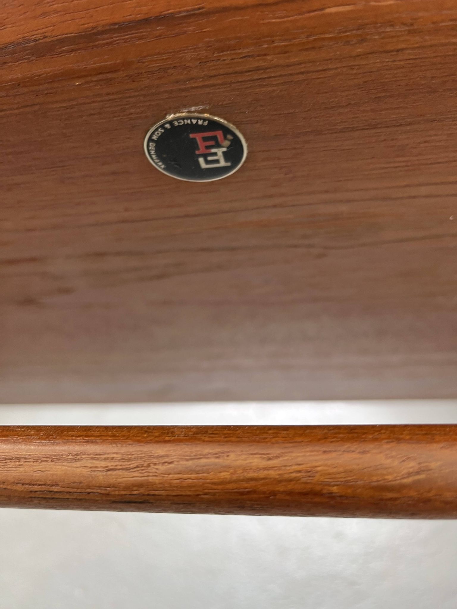Teak Coffee Table by Tove and Edvard Kindt-Larsen for France & Son, Denmark, 1960s