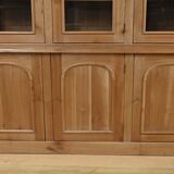 Two-body library in blonde cherry, Louis-Philippe style – 20th century