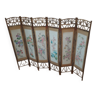 Chinese bamboo screen