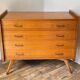 COMMODE Pieds Compas VINTAGE