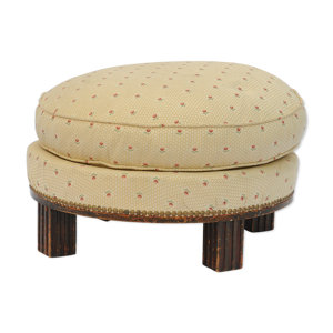 Pouf d'époque art déco
