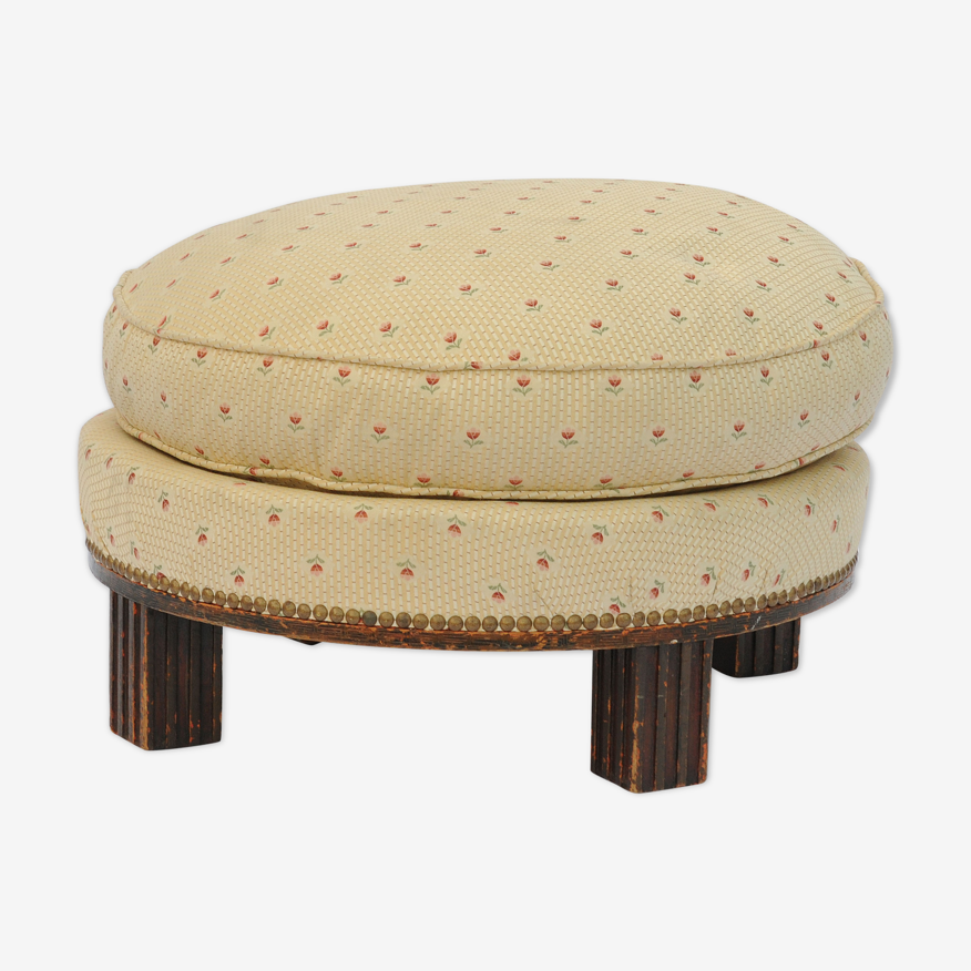 Pouf d'époque art déco | Selency