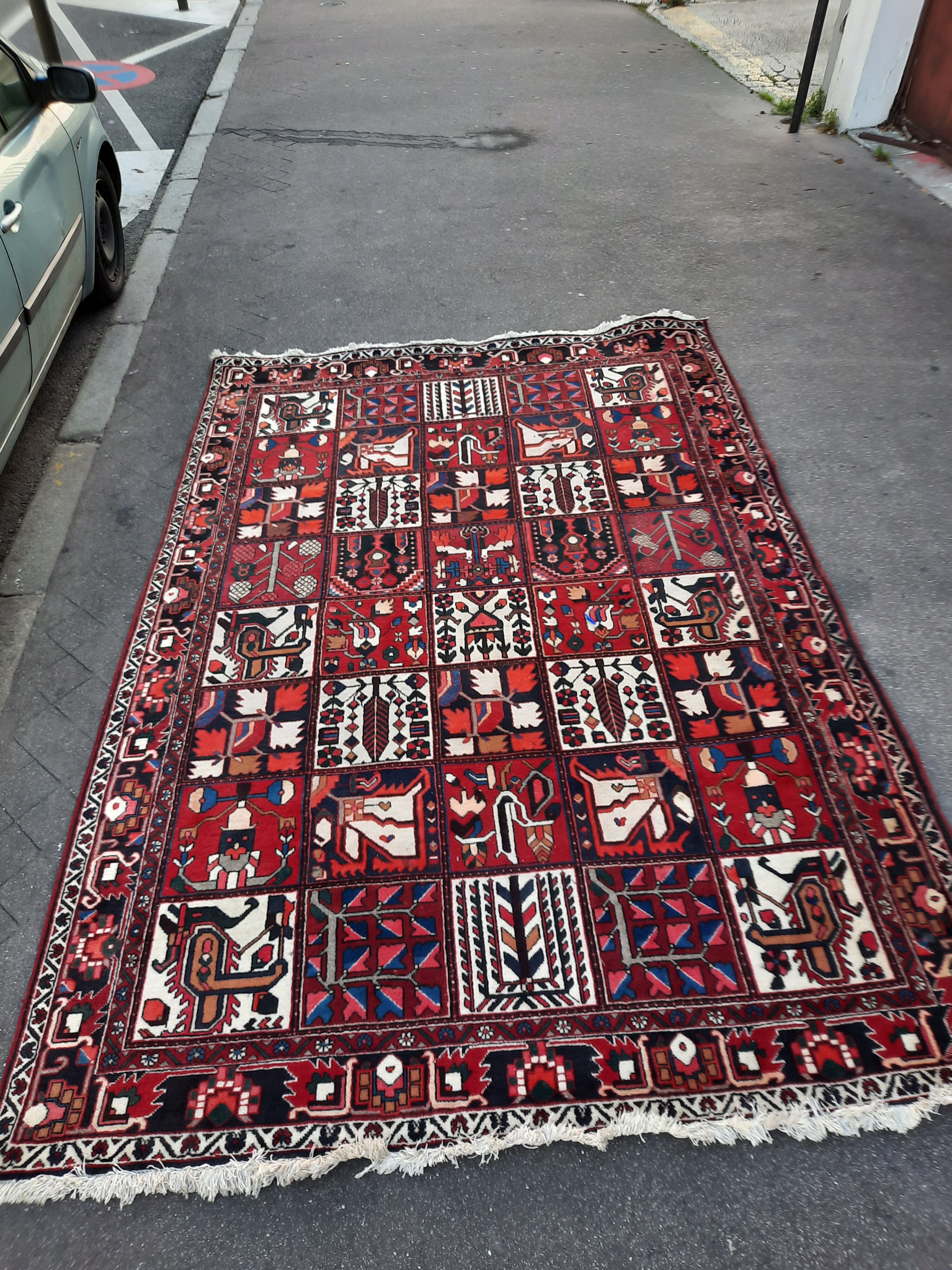Handmade oriental carpet