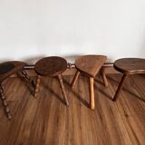Set of 4 mismatched stools