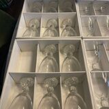 Set de 70 verres Crystal Durand - Organdi -