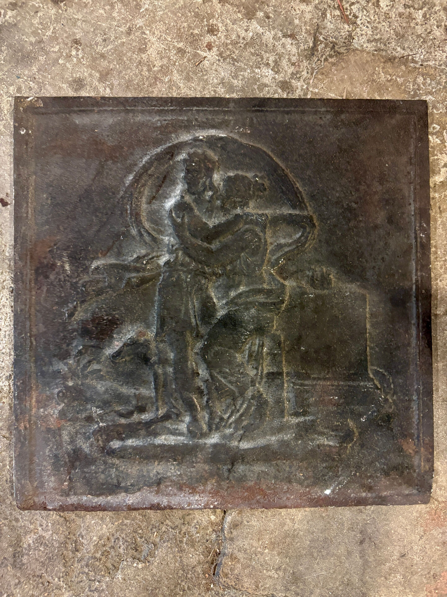 Plaque Cheminée Napoleon III