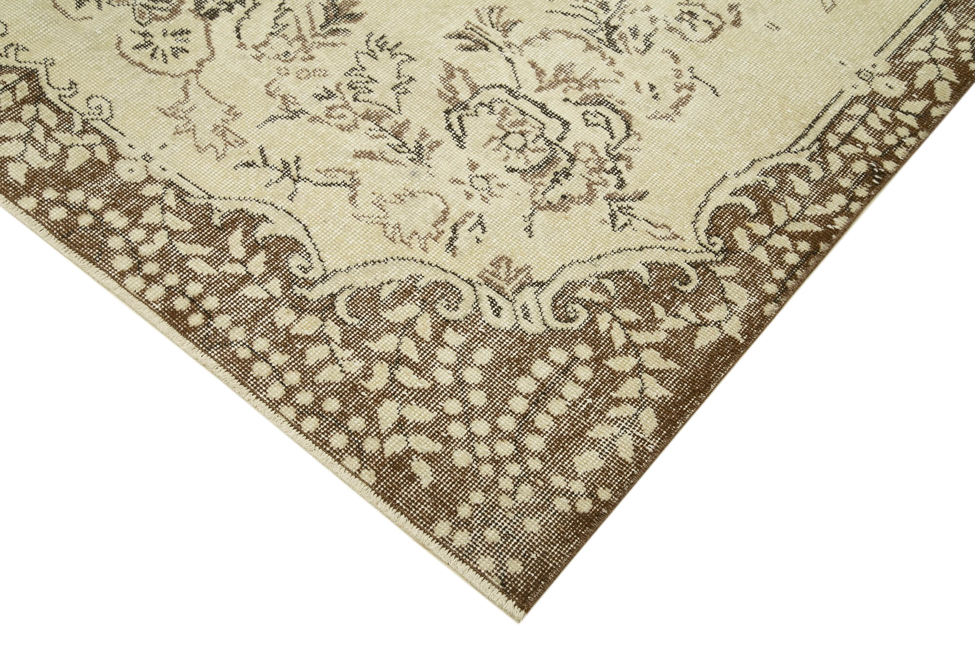 Anatolian beige carpet 188 cm x 301 cm
