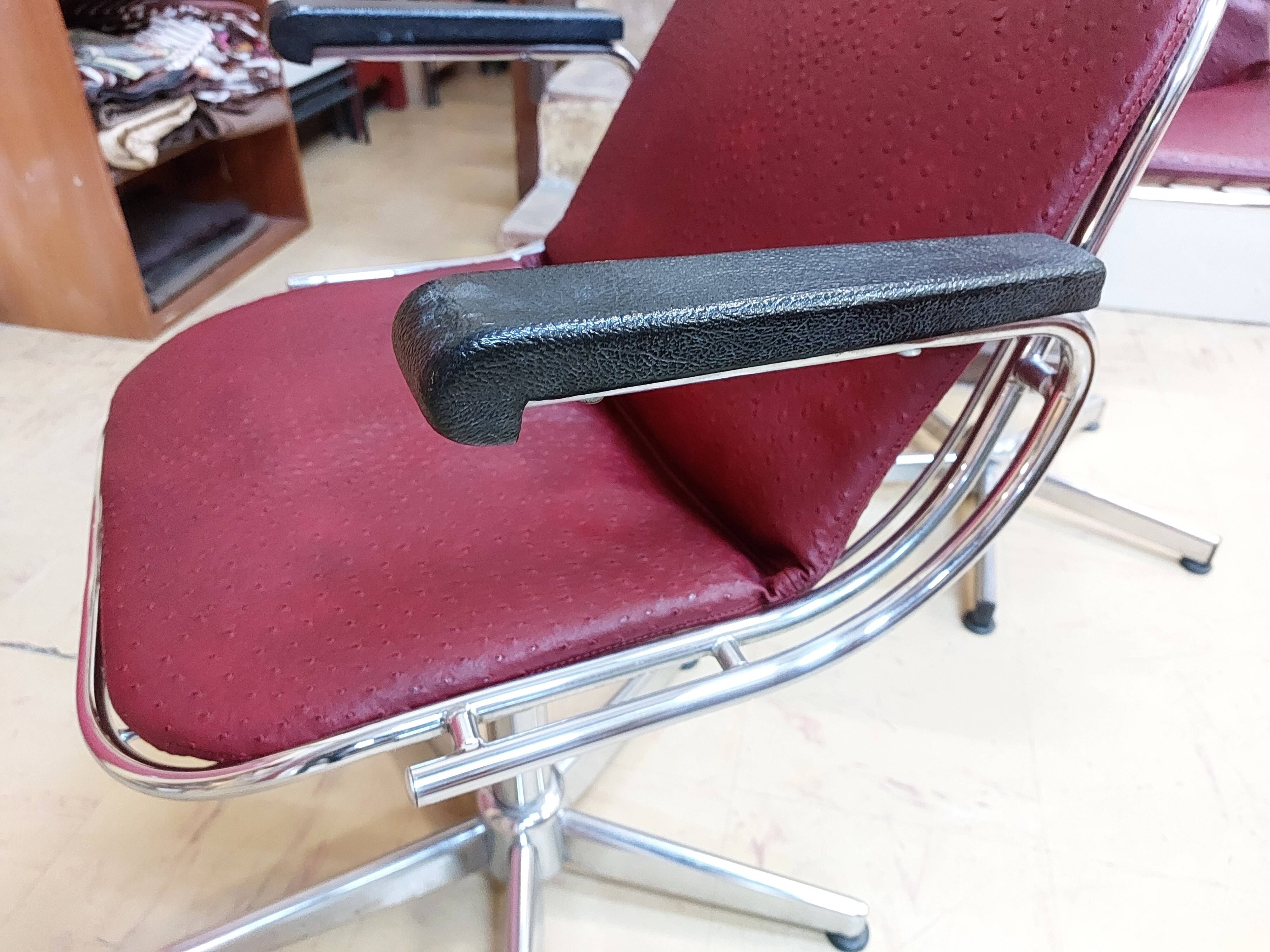 Radiofreccia swivel office chairs by Gastone Rinaldi - 1970s