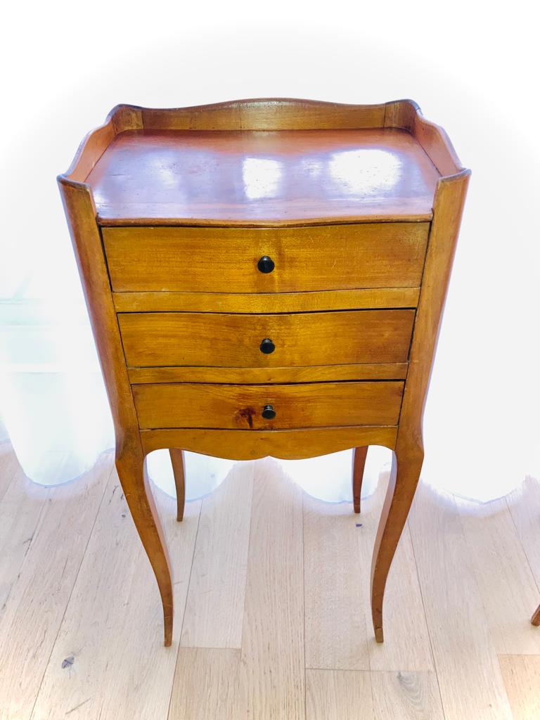 Louis XVI style bedside tables