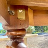 Rustic extendable French farmhouse table, Louis XIII period style extendable