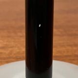 Pao T1 black table lamp, postmodern Italian model by Matteo Thun for Arteluce, 1990s.