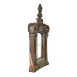 Nineteenth century cast iron window