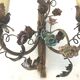Pair of gilded metal sconces