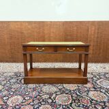 Classic English Chesterfield Side Table