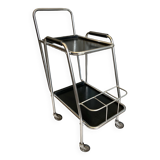 French Regency style metal serving trolley 1950