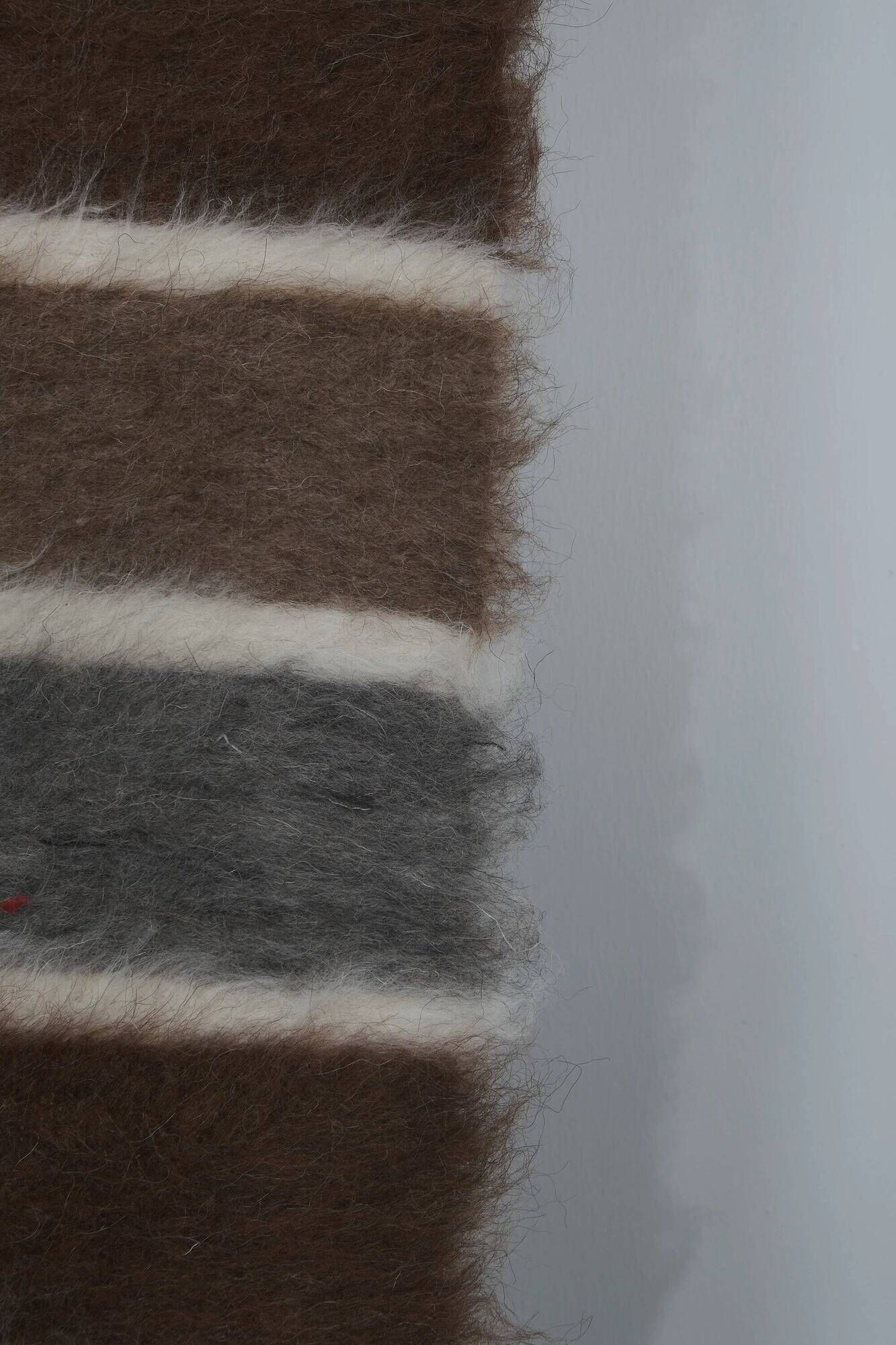Vintage Turkish hallway rug 77x876 cm